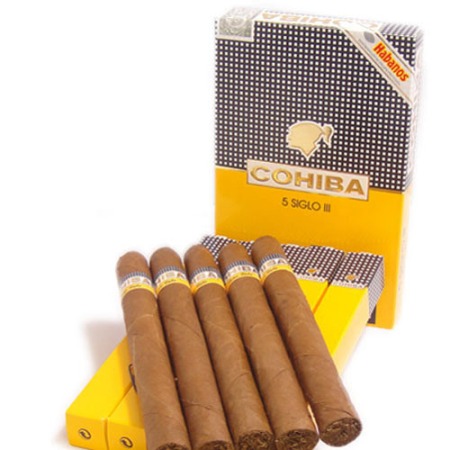 Havana Cuban Cigar - Cohiba Siglo III Box of 5